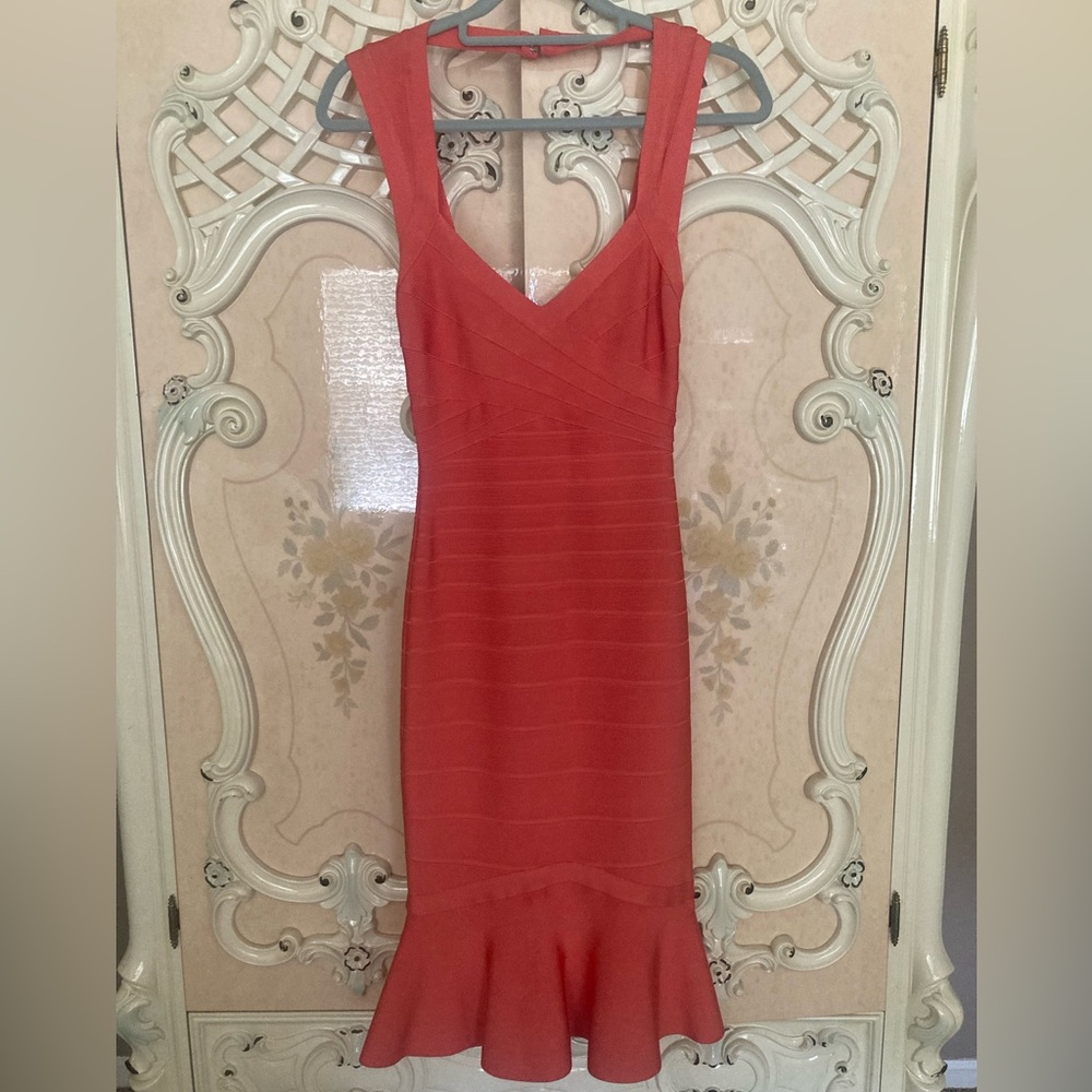 Herve Leger bodycon dress